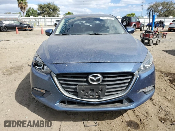 2017 Mazda 3 Sport with VIN 3MZBN1K77HM114108, listed as a Copart auction lot 71810614 with 64,091 mi miles and Salvage Title. Bid and sale history available at carsss.com. Image 5.