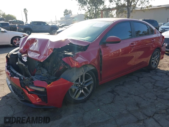 2019 Kia Forte S with VIN 3KPF34ADXKE025881, listed as a IAAI auction lot 41181529 with 190,736 mi miles and . Bid and sale history available at carsss.com. Image 20.