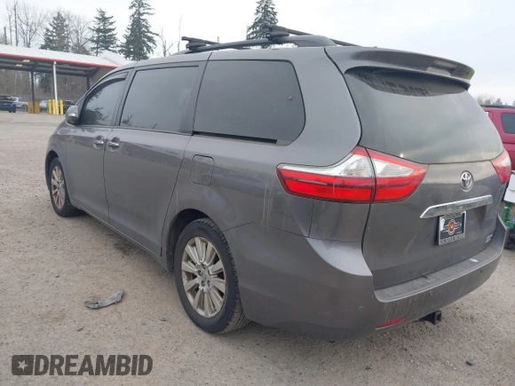 2015 Toyota Sienna Ltd with VIN 5TDDK3DC4FS096867, listed as a IAAI auction lot 41451129 with 226,548 mi miles. Bid and sale history available at carsss.com. Image 3.