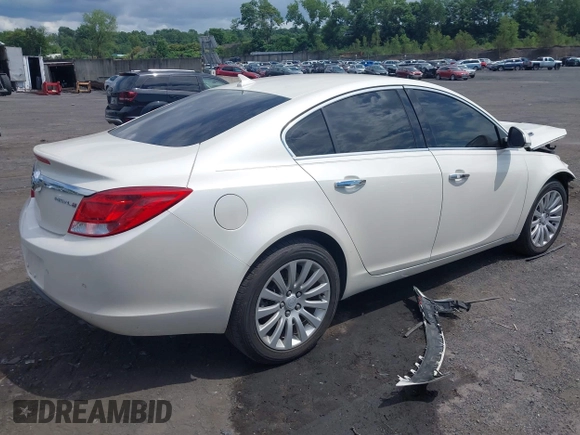 2012 Buick Regal Turbo Premium 1 with VIN 2G4GS5EV2C9143273, listed as a IAAI auction lot 42681584 with 128,461 mi miles and . Bid and sale history available at DreamBid. Image 4.