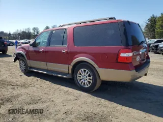 2014 Ford Expedition EL XLT with VIN 1FMJK1J59EEF51211, listed as a Copart auction lot 48512365 with 92,543 mi miles and Salvage Title. Bid and sale history available at carsss.com. Image 2.