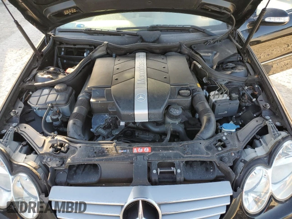 2005 Mercedes-Benz CLK-Class 3.2L with VIN WDBTK65J45F139806, listed as a Copart auction lot 78897124 with 0 mi miles and Salvage Title. Bid and sale history available at carsss.com. Image 11.