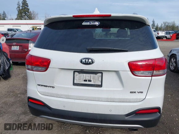 2018 Kia Sorento EX with VIN 5XYPHDA53JG384120, listed as a IAAI auction lot 41657786 with 102,652 mi miles and . Bid and sale history available at carsss.com. Image 16.