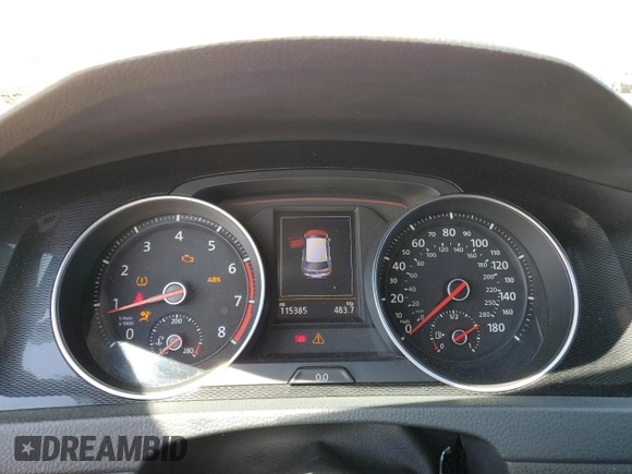 2015 Volkswagen GTI S с VIN 3VW5T7AU7FM026718, выставлен на аукционе Copart как лот 58255435 с пробегом 115 385 миль миль и Списание • Salvage title. История ставок и продаж доступна на DreamBid. Изображение 9.