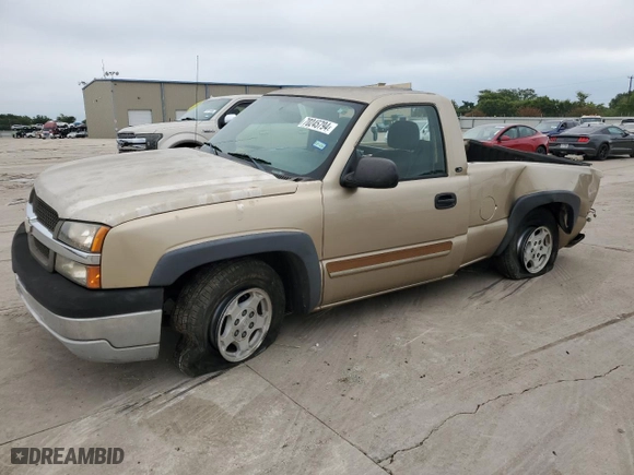 2004 Chevrolet Silverado 1500 LS with VIN 1GCEC14VX4Z222006, listed as a Copart auction lot 70245794 with 0 mi miles and Salvage Title. Bid and sale history available at carsss.com. Image 1.