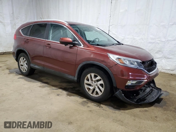 2015 Honda CR-V EX-L with VIN 2HKRM4H78FH675000, listed as a Copart auction lot 52423735 with 128,676 mi miles and Salvage Title. Bid and sale history available at carsss.com. Image 4.