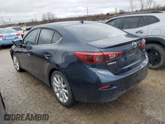 2015 Mazda 3 S Grand Touring with VIN JM1BM1W39F1236511, listed as a Copart auction lot 43385295 with 234,029 mi miles and Clean Title. Bid and sale history available at DreamBid. Image 2.