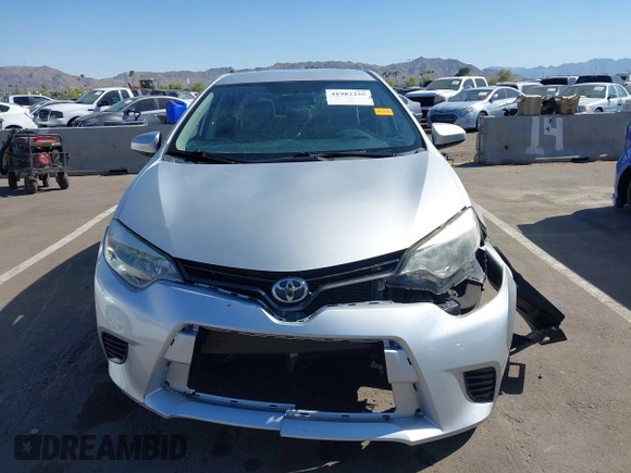2015 Toyota Corolla L with VIN 5YFBURHE5FP345816, listed as a IAAI auction lot 41982255 with Not Provided miles and . Bid and sale history available at DreamBid. Image 6.