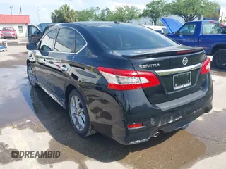 2015 Nissan Sentra SV with VIN 3N1AB7AP4FY372834, listed as a IAAI auction lot 41960368 with 221,760 mi miles and . Bid and sale history available at DreamBid. Image 3.