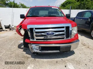 2010 Ford F-150 XL with VIN 1FTEW1E84AFA14622, listed as a Copart auction lot 62355984 with 144,578 mi miles and Salvage Title. Bid and sale history available at carsss.com. Image 5.