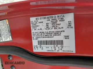 2004 Ford Explorer XLT с VIN 1FMDU73WX4UB34247, выставлен на аукционе Copart как лот 57212585 с пробегом 252 052 миль миль и Списание • Salvage title. История ставок и продаж доступна на DreamBid. Изображение 13.