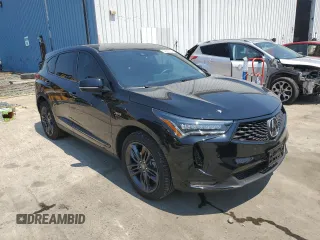 2024 Acura RDX w/A-Spec Package with VIN 5J8TC2H64RL007068, listed as a Copart auction lot 58943164 with 5,684 mi miles and Salvage Title. Bid and sale history available at DreamBid. Image 4.