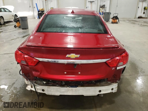 2014 Chevrolet Impala LT with VIN 2G1125S33E9159300, listed as a Copart auction lot 53057805 with 142,530 mi miles and Salvage Title. Bid and sale history available at DreamBid. Image 6.