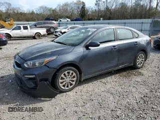 2020 Kia Forte LXS with VIN 3KPF24AD0LE201468, listed as a Copart auction lot 49839235 with 105,163 mi miles and Salvage Title. Bid and sale history available at carsss.com. Image 1.