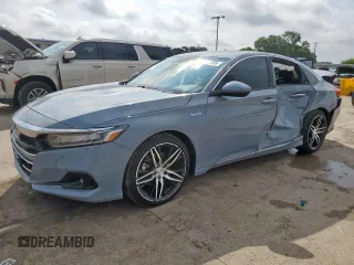 2022 Honda Accord Touring with VIN 1HGCV3F9XNA022760, listed as a Copart auction lot 59146255 with 67,696 mi miles and Salvage title. Bid and sale history available at DreamBid. Image 1.