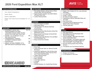 2020 Ford Expedition Max XLT with VIN 1FMJK1HT5LEA04518, listed as a Copart auction lot 43992195 with 46,612 mi miles and Non Repairable. Bid and sale history available at DreamBid. Image 13.