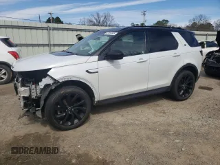 2020 Land Rover Discovery Sport SE with VIN SALCP2FX2LH849795, listed as a Copart auction lot 47853865 with 57,207 mi miles and Salvage Title. Bid and sale history available at carsss.com. Image 1.