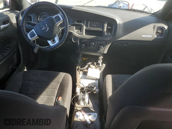 2012 Dodge Charger Police with VIN 2C3CDXAG7CH240124, listed as a Copart auction lot 42676875 with 121,937 mi miles and Salvage Title. Bid and sale history available at carsss.com. Image 8.