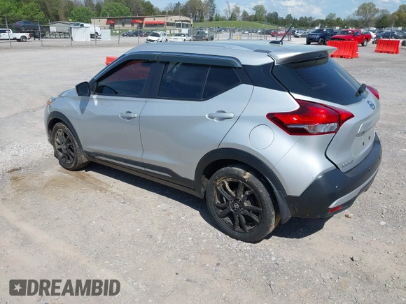 2020 Nissan Kicks SR with VIN 3N1CP5DV8LL566607, listed as a IAAI auction lot 41965487 with 52,119 mi miles. Bid and sale history available at carsss.com. Image 3.