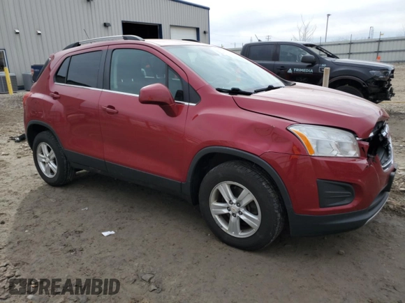 2015 Chevrolet Trax LT with VIN KL7CJRSB4FB111870, listed as a Copart auction lot 48859165 with 133,840 mi miles and Clean Title. Bid and sale history available at carsss.com. Image 4.
