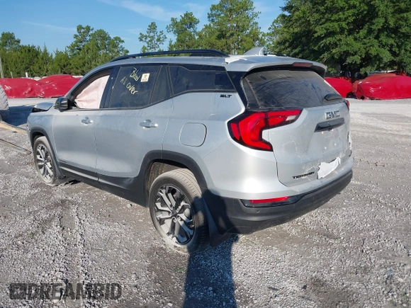 2021 GMC Terrain SLT z VIN 3GKALVEV4ML326829, wystawiony jako IAAI lot #38771065 z przebiegiem Nie podano mil oraz . Historia ofert i sprzedaży dostępna na DreamBid. Obrazek 3.