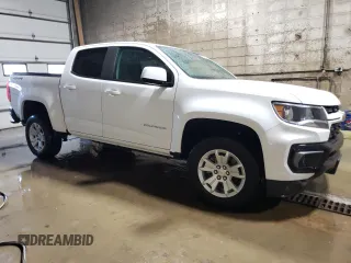 2022 Chevrolet Colorado 4WD LT with VIN 1GCGTCENXN1288431, listed as a Copart auction lot 51446895 with 46,582 mi miles and Salvage title. Bid and sale history available at DreamBid. Image 4.