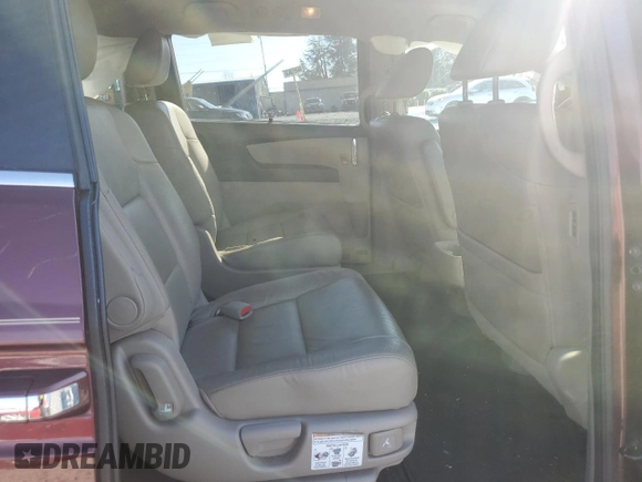 2016 Honda Odyssey EX-L with VIN 5FNRL5H65GB019868, listed as a Copart auction lot 46218155 with 150,714 mi miles and Salvage Title. Bid and sale history available at DreamBid. Image 11.
