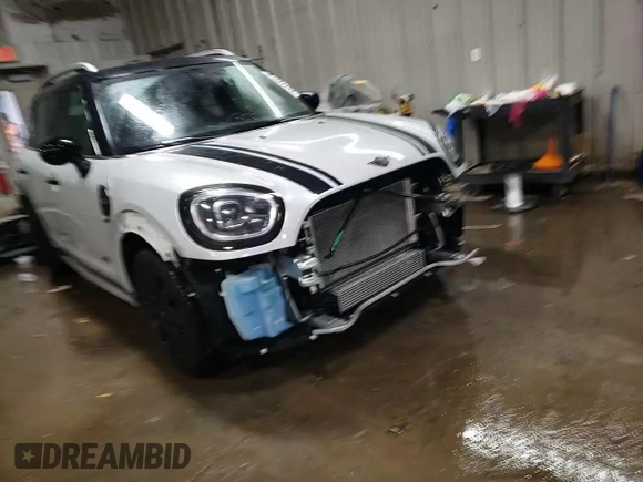 2023 MINI Countryman Cooper S with VIN WMZ83BR03P3P65446, listed as a Copart auction lot 81651134 with 30,728 mi miles and Salvage title. Bid and sale history available at DreamBid. Image 14.