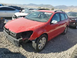 2014 Volkswagen Jetta SportWagen S with VIN 3VWPP7AJ5EM610164, listed as a Copart auction lot 70605734 with 137,069 mi miles and Salvage Title. Bid and sale history available at carsss.com. Image 1.