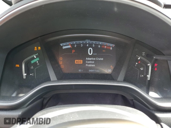 2022 Honda CR-V EX-L with VIN 7FARW2H87NE033070, listed as a Copart auction lot 56532675 with 40,411 mi miles and Salvage title. Bid and sale history available at DreamBid. Image 9.