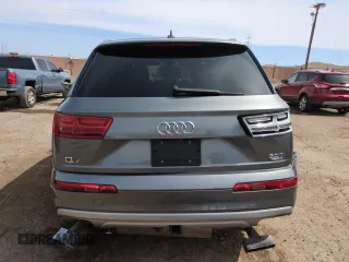 2017 Audi Q7 Premium Plus with VIN WA1LAAF74HD014776, listed as a Copart auction lot 57088365 with 152,853 mi miles and Salvage title. Bid and sale history available at DreamBid. Image 6.