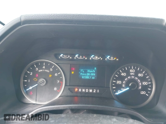2018 Ford F-150 XL with VIN 1FTEW1CB8JFC47496, listed as a IAAI auction lot 41330632 with 82,308 mi miles. Bid and sale history available at carsss.com. Image 7.