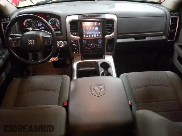 2018 Ram 1500 Big Horn with VIN 1C6RR7LG3JS263417, listed as a Copart auction lot 47841345 with 177,826 mi miles and Salvage Title. Bid and sale history available at carsss.com. Image 8.