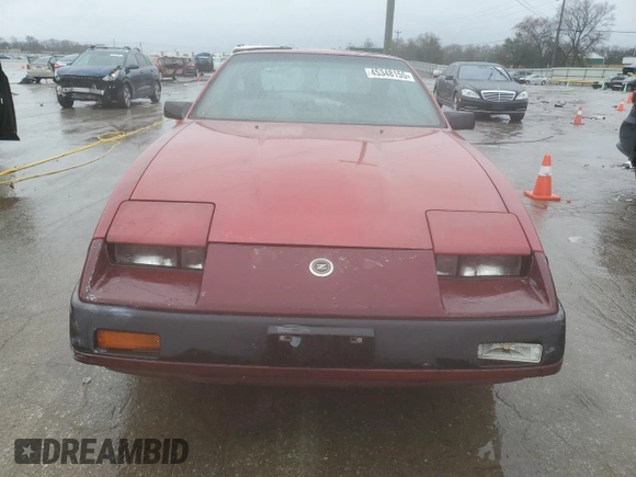 1985 Nissan 300ZX z VIN JN1HZ14S2FX092175, wystawiony jako Copart lot #45348155 z przebiegiem 162 305 mil mil oraz Czysty tytuł • Clean title. Historia ofert i sprzedaży dostępna na DreamBid. Obrazek 5.