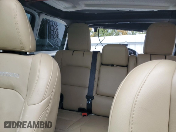 2018 Jeep Wrangler Unlimited Rubicon with VIN 1C4HJXFGXJW244945, listed as a Copart auction lot 49893645 with 45,802 mi miles and Salvage title. Bid and sale history available at DreamBid. Image 10.