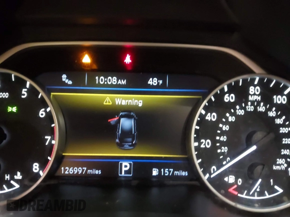 2018 Nissan Murano SV with VIN 5N1AZ2MG3JN189028, listed as a IAAI auction lot 41292450 with 126,997 mi miles and . Bid and sale history available at carsss.com. Image 7.