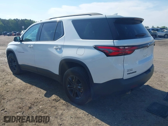 2022 Chevrolet Traverse LS with VIN 1GNERFKW2NJ179022, listed as a IAAI auction lot 42115117 with 60,720 mi miles and . Bid and sale history available at DreamBid. Image 3.