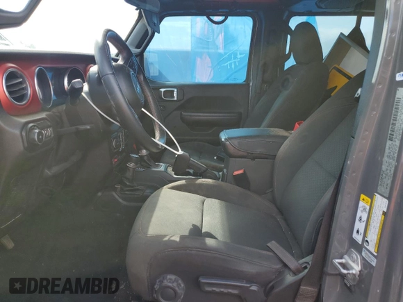 2019 Jeep Wrangler Unlimited Rubicon с VIN 1C4HJXFG8KW615070, выставлен на аукционе Copart как лот 53655795 с пробегом 67 407 миль миль и Списание • Salvage title. История ставок и продаж доступна на DreamBid. Изображение 7.