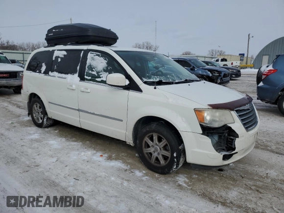 2010 Chrysler Town & Country Touring Plus with VIN 2A4RR8DX7AR387442, listed as a Copart auction lot 45749785 with 144,839 mi miles and Salvage Title. Bid and sale history available at carsss.com. Image 4.