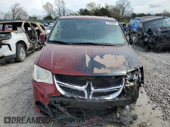 2016 Dodge Grand Caravan SXT with VIN 2C4RDGCG0GR216816, listed as a Copart auction lot 51463045 with 107,831 mi miles and Salvage Title. Bid and sale history available at carsss.com. Image 5.