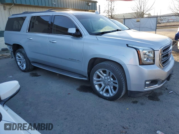 2018 GMC Yukon XL SLT with VIN 1GKS2GKC6JR371636, listed as a Copart auction lot 88003245 with 84,022 mi miles and Salvage Title. Bid and sale history available at carsss.com. Image 4.
