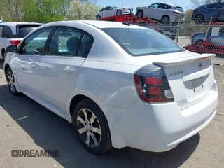 2012 Nissan Sentra SR with VIN 3N1AB6AP3CL730055, listed as a IAAI auction lot 42128245 with 56,368 mi miles and . Bid and sale history available at DreamBid. Image 3.