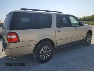 2017 Ford Expedition EL XLT with VIN 1FMJK1HTXHEA82848, listed as a Copart auction lot 74595854 with 49,186 mi miles and Salvage Title. Bid and sale history available at carsss.com. Image 3.