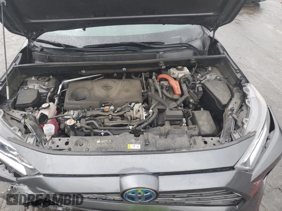 2021 Toyota RAV4 Hybrid XSE with VIN 4T3E6RFVXMU032385, listed as a Copart auction lot 53966625 with 113,506 mi miles and Salvage title. Bid and sale history available at DreamBid. Image 12.