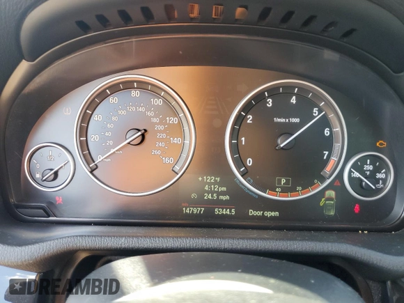 2013 BMW X3 xDrive35i with VIN 5UXWX7C5XDL977364, listed as a Copart auction lot 56549395 with 147,977 mi miles and Salvage Title. Bid and sale history available at DreamBid. Image 9.
