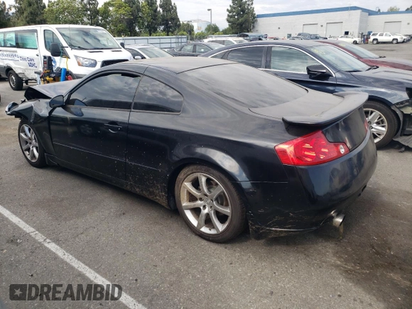 2004 Infiniti G35 w/Leather with VIN JNKCV54E64M801952, listed as a Copart auction lot 64518984 with 117,695 mi miles and Salvage Title. Bid and sale history available at DreamBid. Image 2.