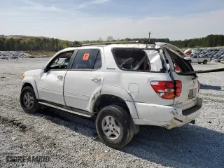 2002 Toyota Sequoia Limited with VIN 5TDZT38A82S079799, listed as a Copart auction lot 51153475 with 357,897 mi miles and Salvage Title. Bid and sale history available at carsss.com. Image 2.