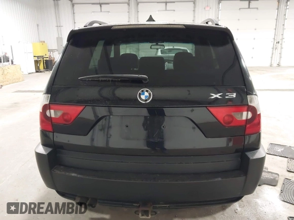 2004 BMW X3 2.5i with VIN WBXPA73464WC41900, listed as a IAAI auction lot 42007333 with 1 mi miles. Bid and sale history available at carsss.com. Image 16.