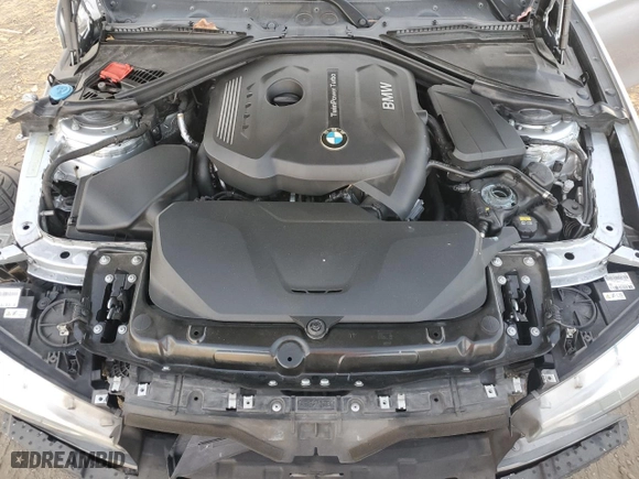 2017 BMW 4 Series 430i with VIN WBA4F7C34HG788828, listed as a Copart auction lot 43574815 with 106,934 mi miles and Salvage Title. Bid and sale history available at carsss.com. Image 11.