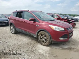 2015 Ford Escape Titanium with VIN 1FMCU0J92FUC42929, listed as a Copart auction lot 59863845 with 226,265 mi miles and Salvage title. Bid and sale history available at DreamBid. Image 4.